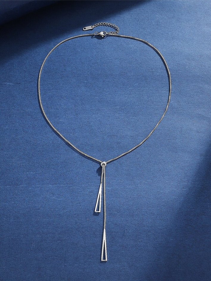 Minimalist Drop Pendant Necklace