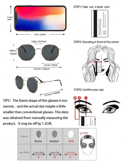 Geometric Chic Sunglasses