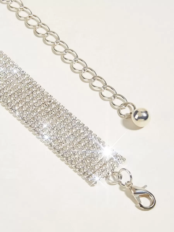 Crystal Glam Waist Belt