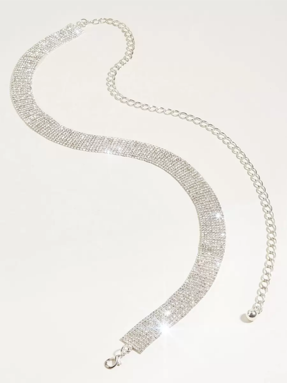 Crystal Glam Waist Belt