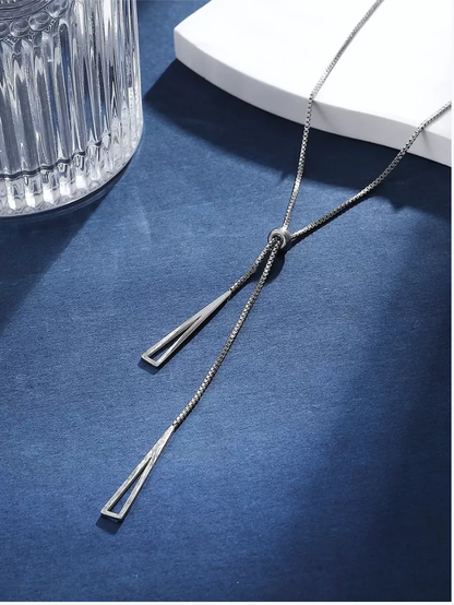 Minimalist Drop Pendant Necklace