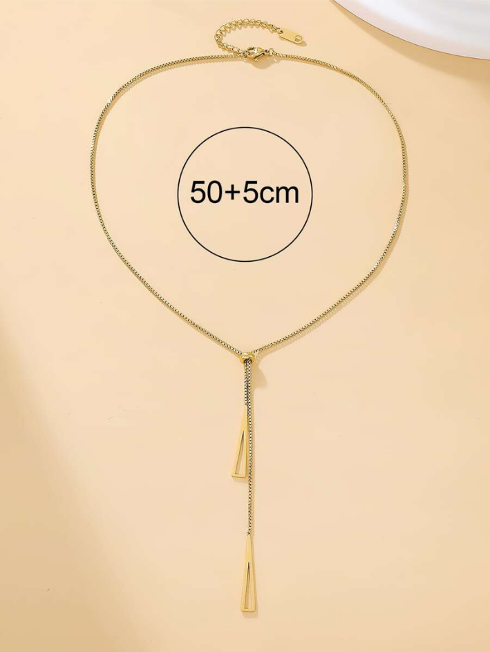 Minimalist Drop Pendant Necklace