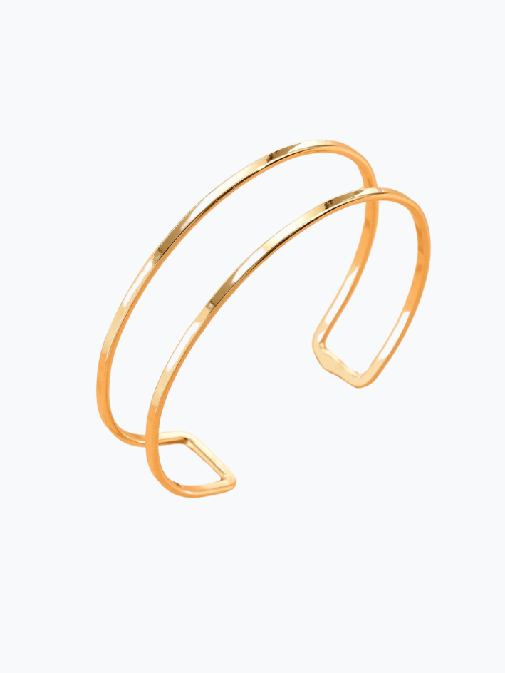 Sleek Open Cuff Bracelet