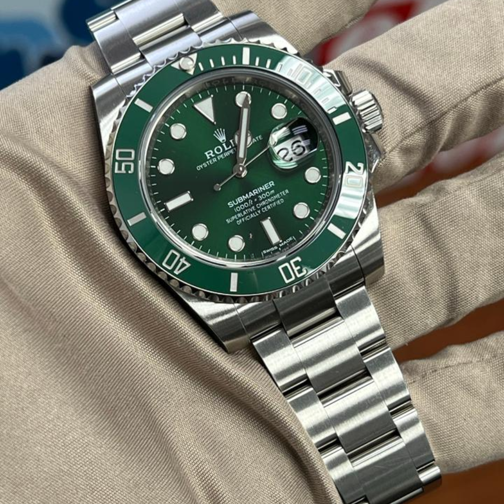 Submariner  Ro. Green 116610lv 40mm Steel