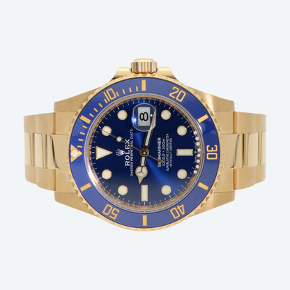 Submariner Green Gold + Submariner Blue Gold