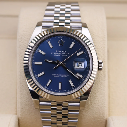 DateMerely RO. Blue 41 + Day-tune Ro. White