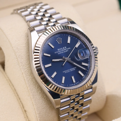 DateMerely RO. Blue 41 + Day-tune Ro. White