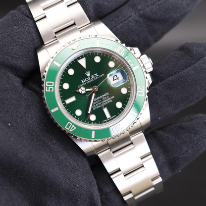 Submariner  Ro. Green 116610lv 40mm Steel