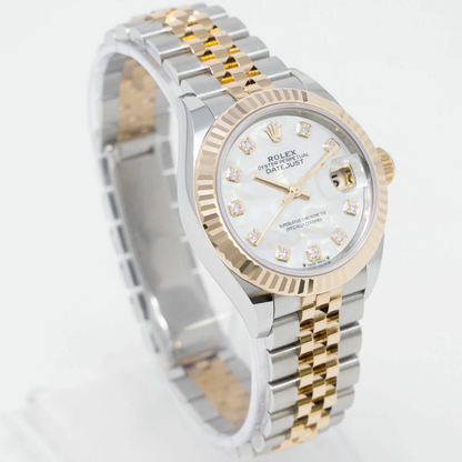 Lady-DateMerelyy RO. Yellow Golden  28 mm