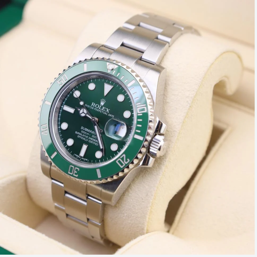 Submariner  Ro. Green 116610lv 40mm Steel