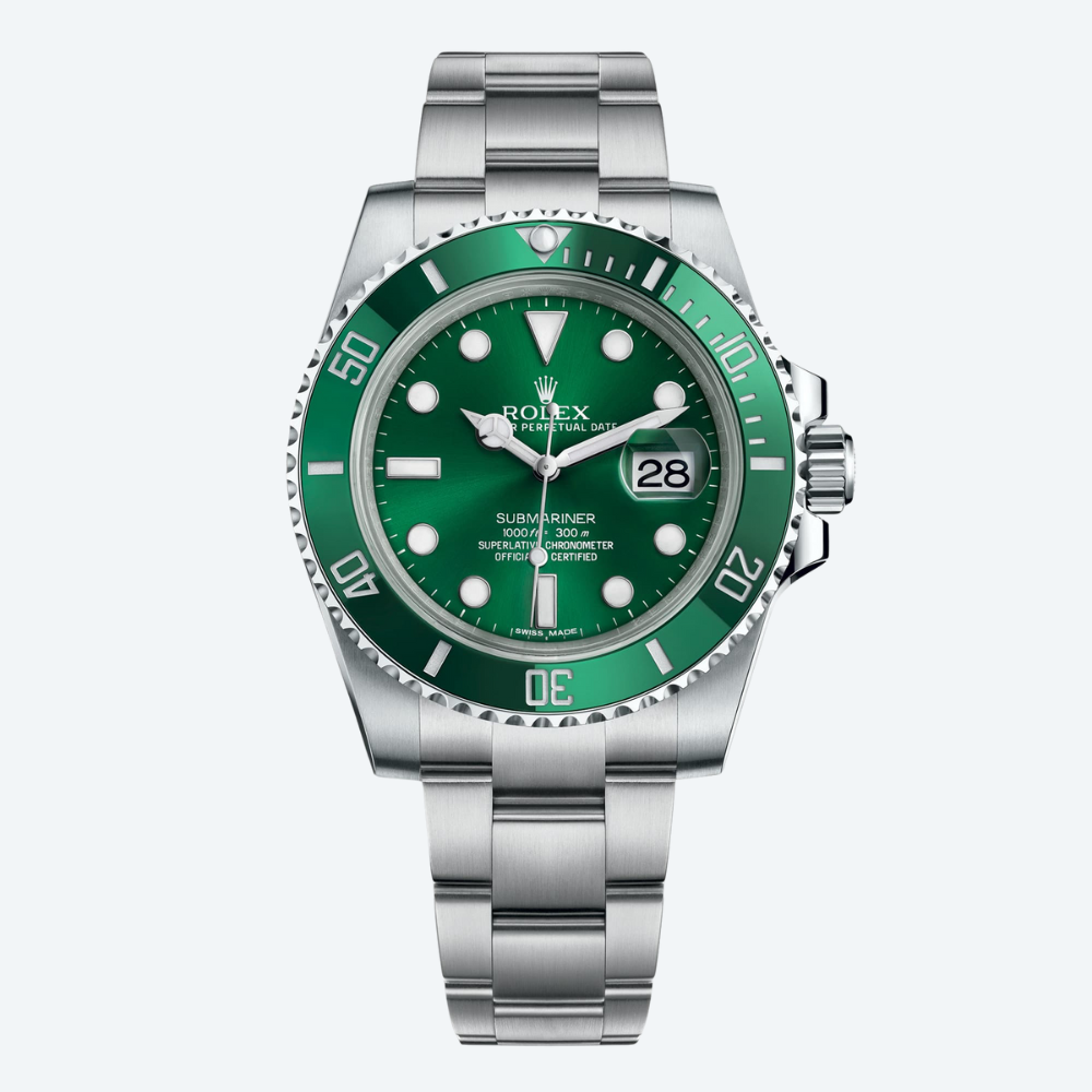 Submariner  Ro. Green 116610lv 40mm Steel