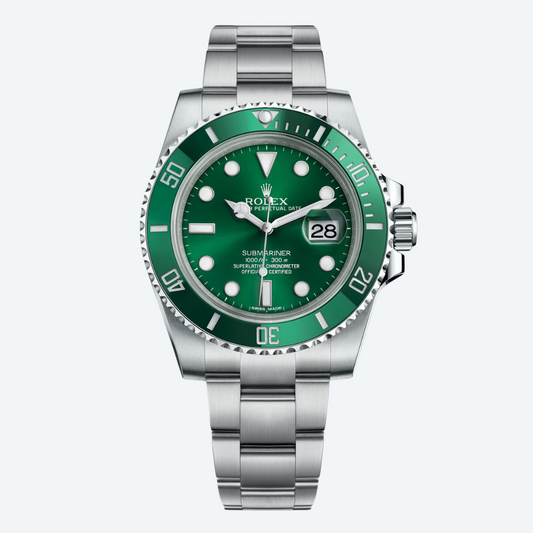 Submariner  Ro. Green 116610lv 40mm Steel